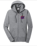 Women’s grey full zip